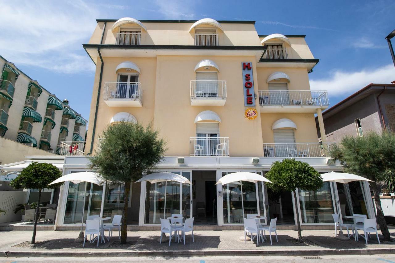Hotel B&B Sole Senigália Exterior foto
